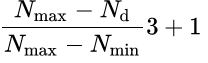 Modified Bavarian formula
